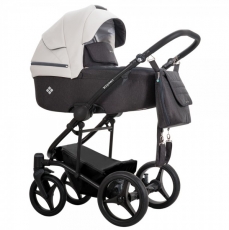 Детская коляска 2 в 1 Bebetto Torino TEX (111) (черная рама)